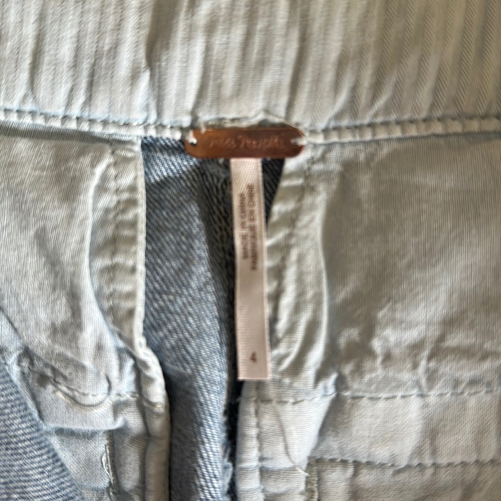 Free People Wide Leg Jeans